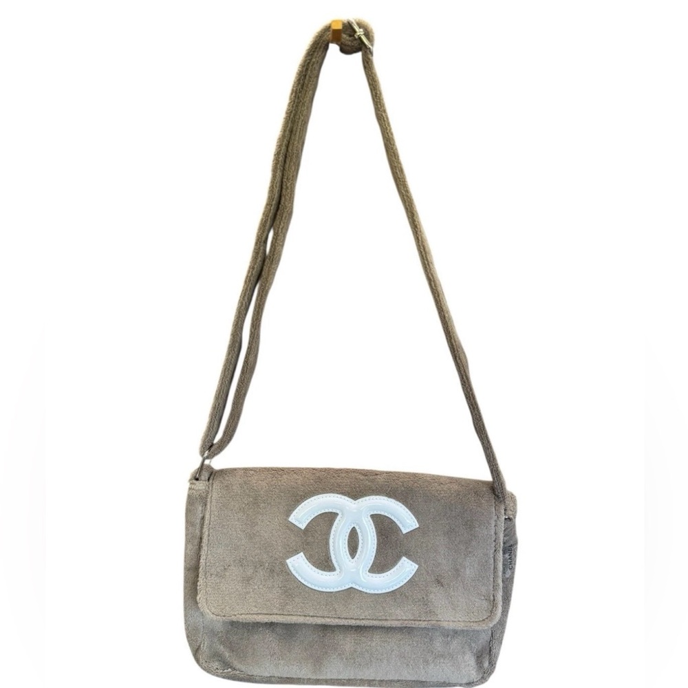 Chanel precision taupe crossbody Bag NWT